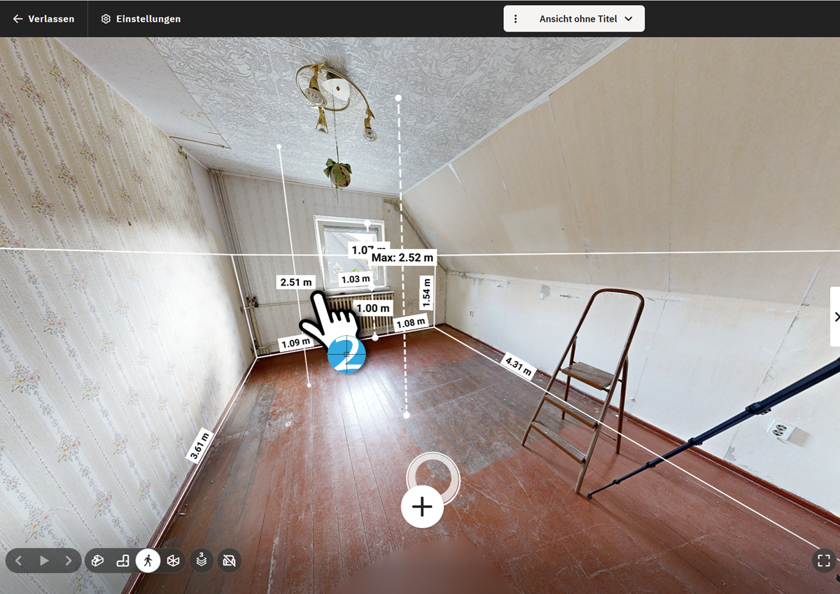 Kann ich die Matterport Tour in AutoCAD LT nutzen?
