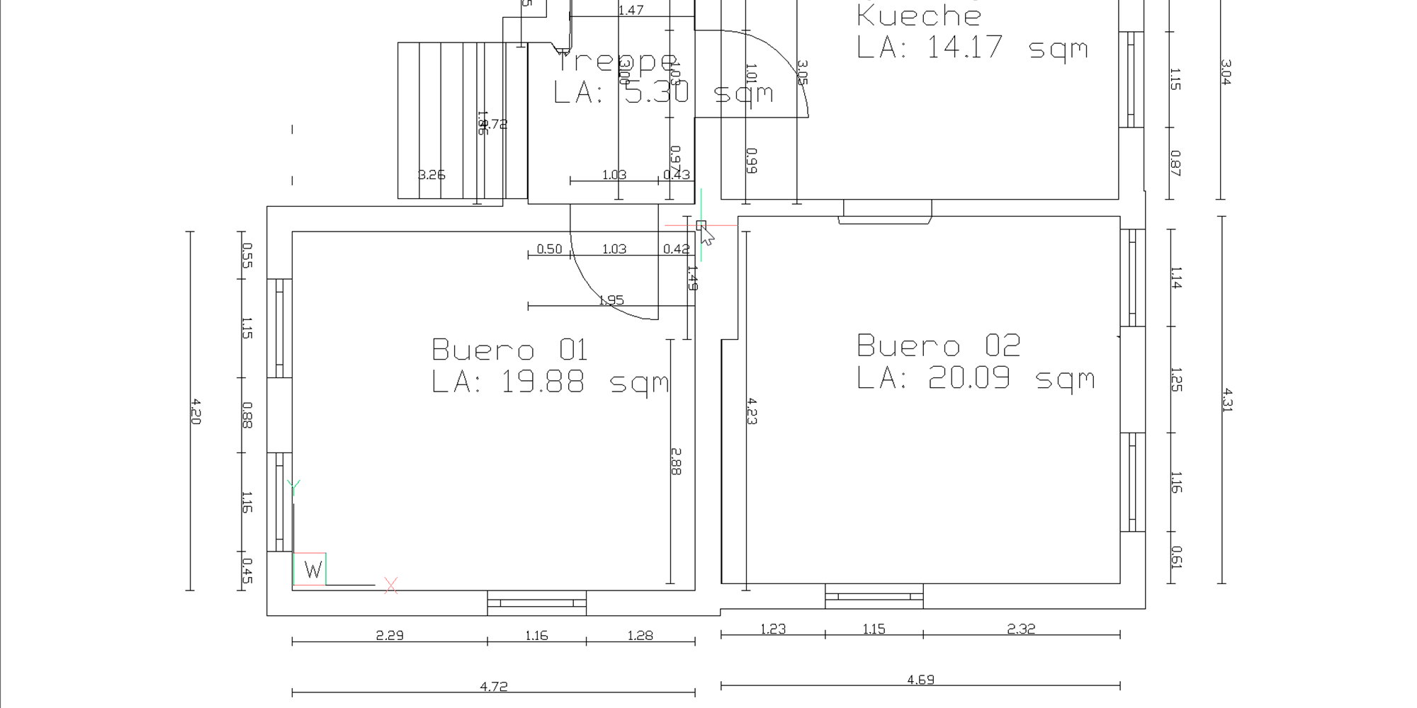 Wohnflächenberechnung mal ganz anders