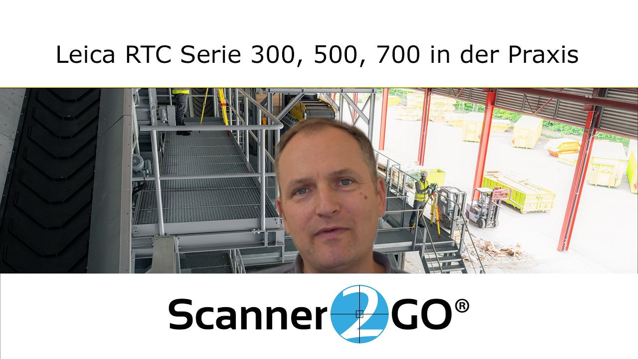 Leica RTC Serie 300, 500, 700 Anwendungsgebiete und Praxis - Scanner2GO