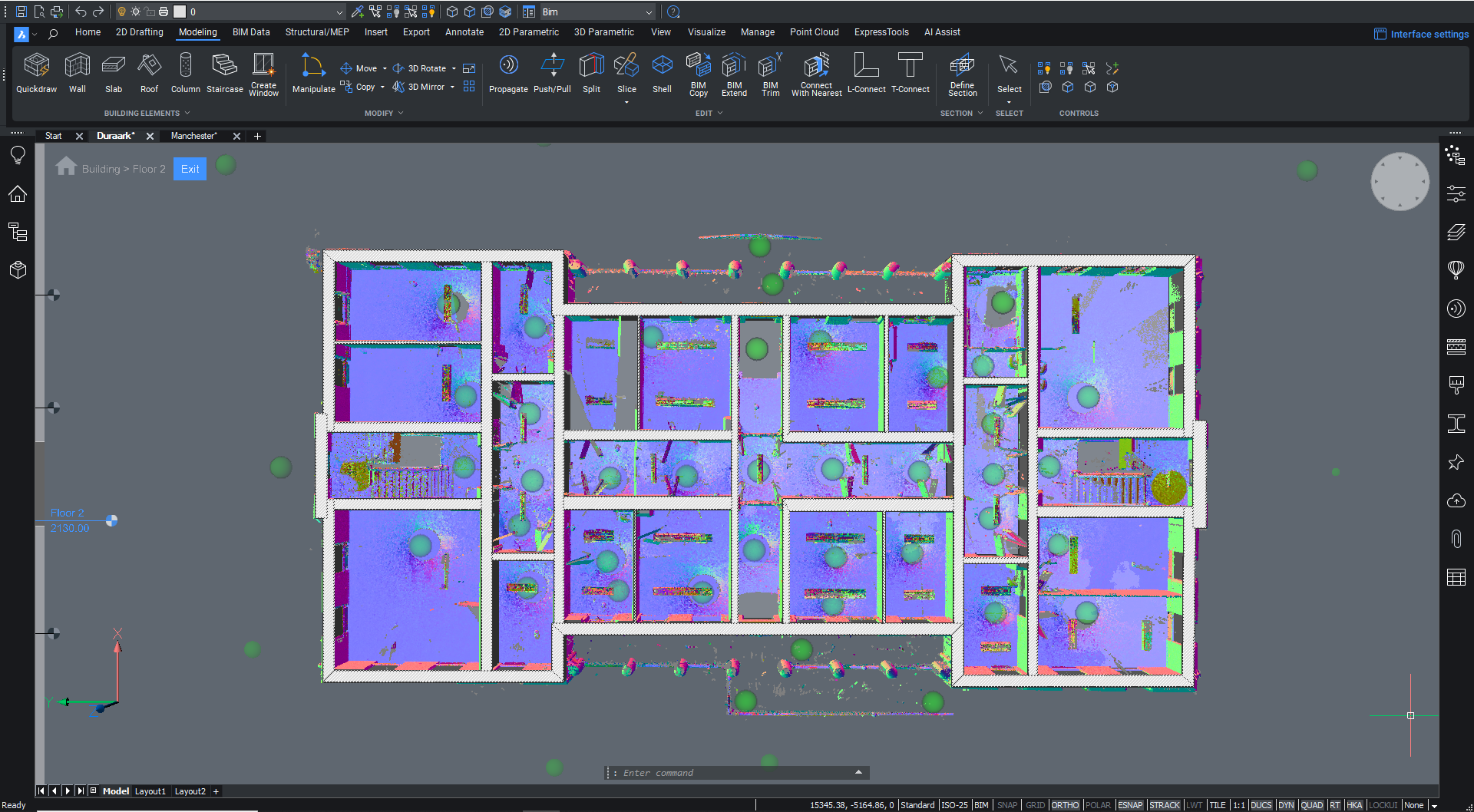 BricsCAD Laserscanning und CAD Schulung