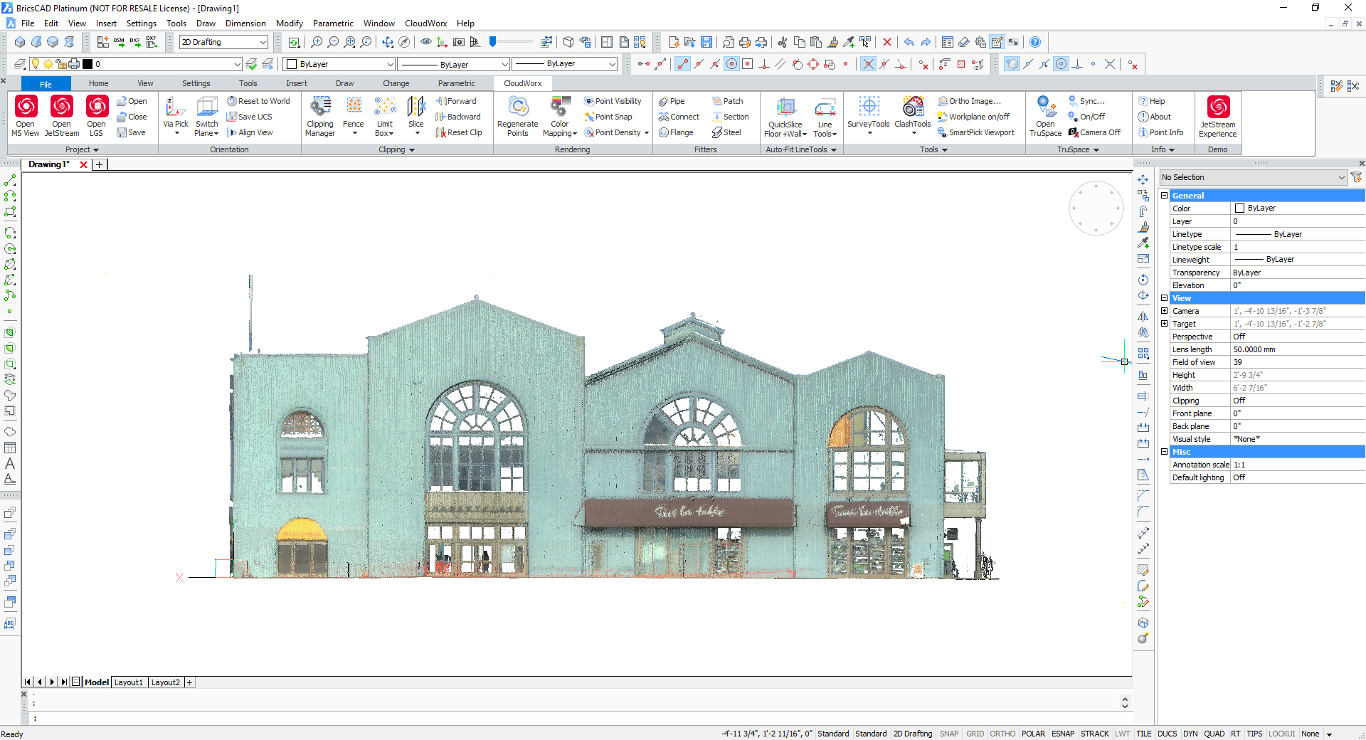 Leica CloudWorx Punktwolken CAD Erweiterung