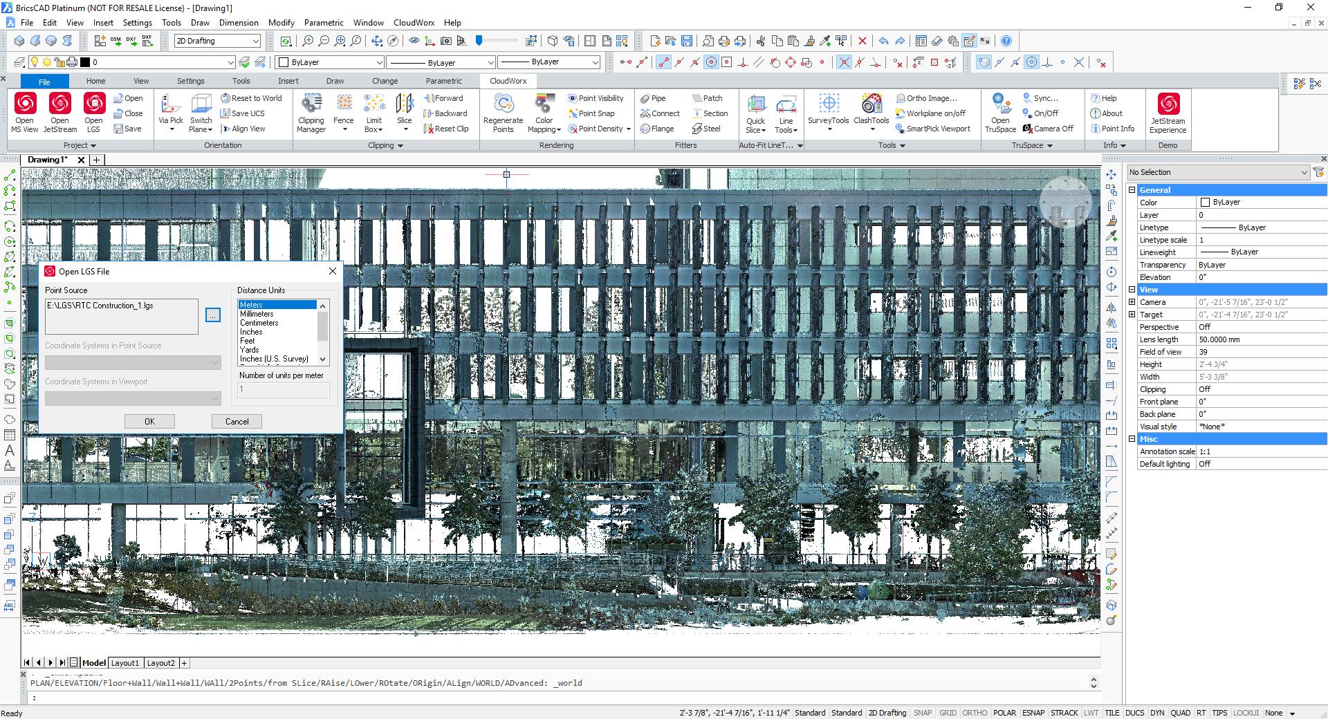 Leica CloudWorx Punktwolken CAD Erweiterung