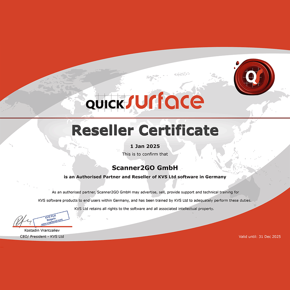 QuickSurface Reverse Engineering