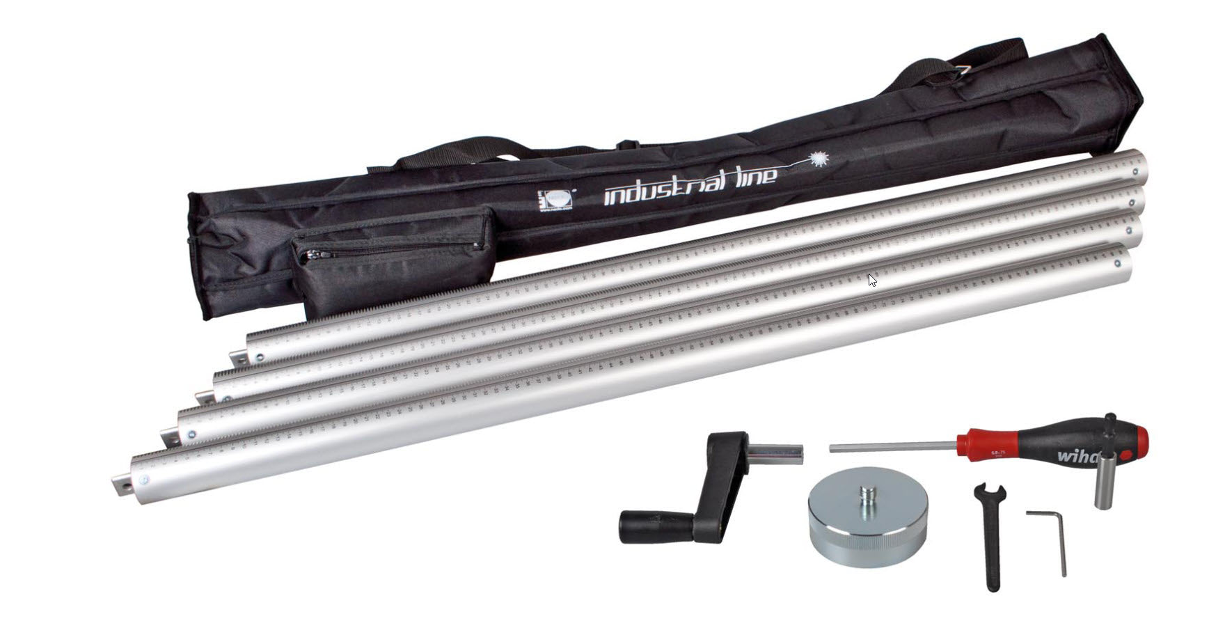 Schachtstativ bzw. Kurbelstativ von NEDO