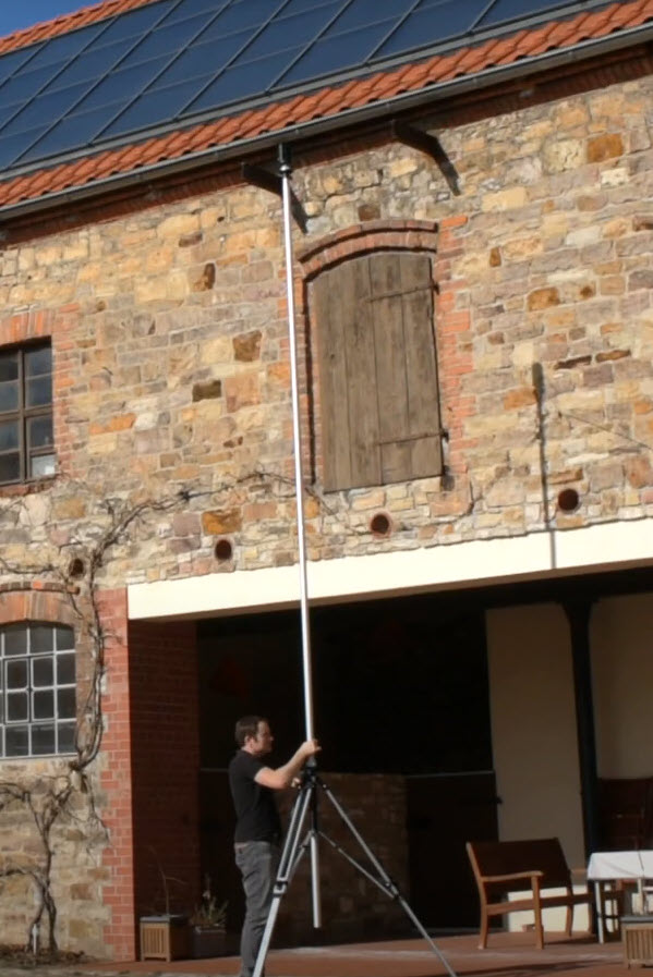 Schachtstativ bzw. Kurbelstativ von NEDO