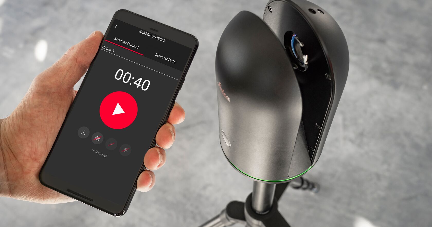 Leica Cyclone Register360 PLUS BLK Edition