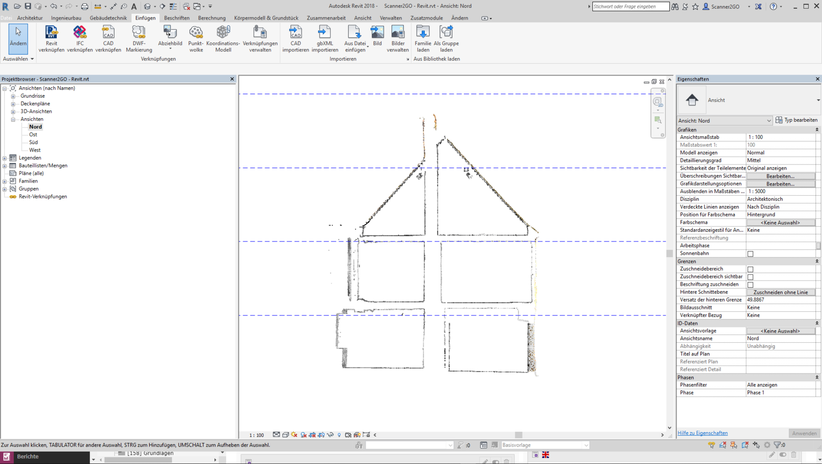 REVIT Punktwolken Schulung