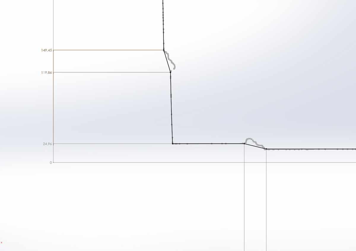 Punktwolken und Meshdateien in SolidWorks bemaßen
