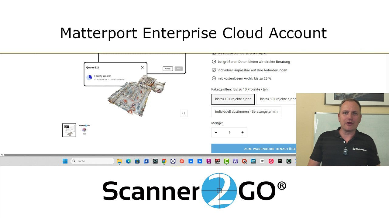 Matterport Enterprise Cloud: E57 Import, Rechteverwaltung & API erklärt - Scanner2GO