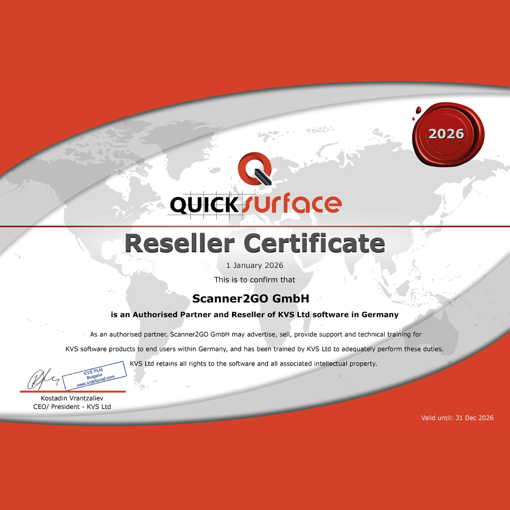 QuickSurface Pro und für SolidWorks