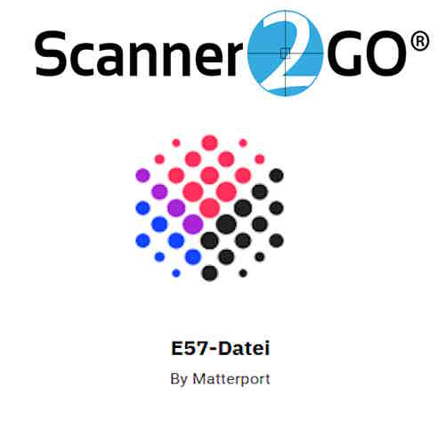 E57 Datei von Matterport