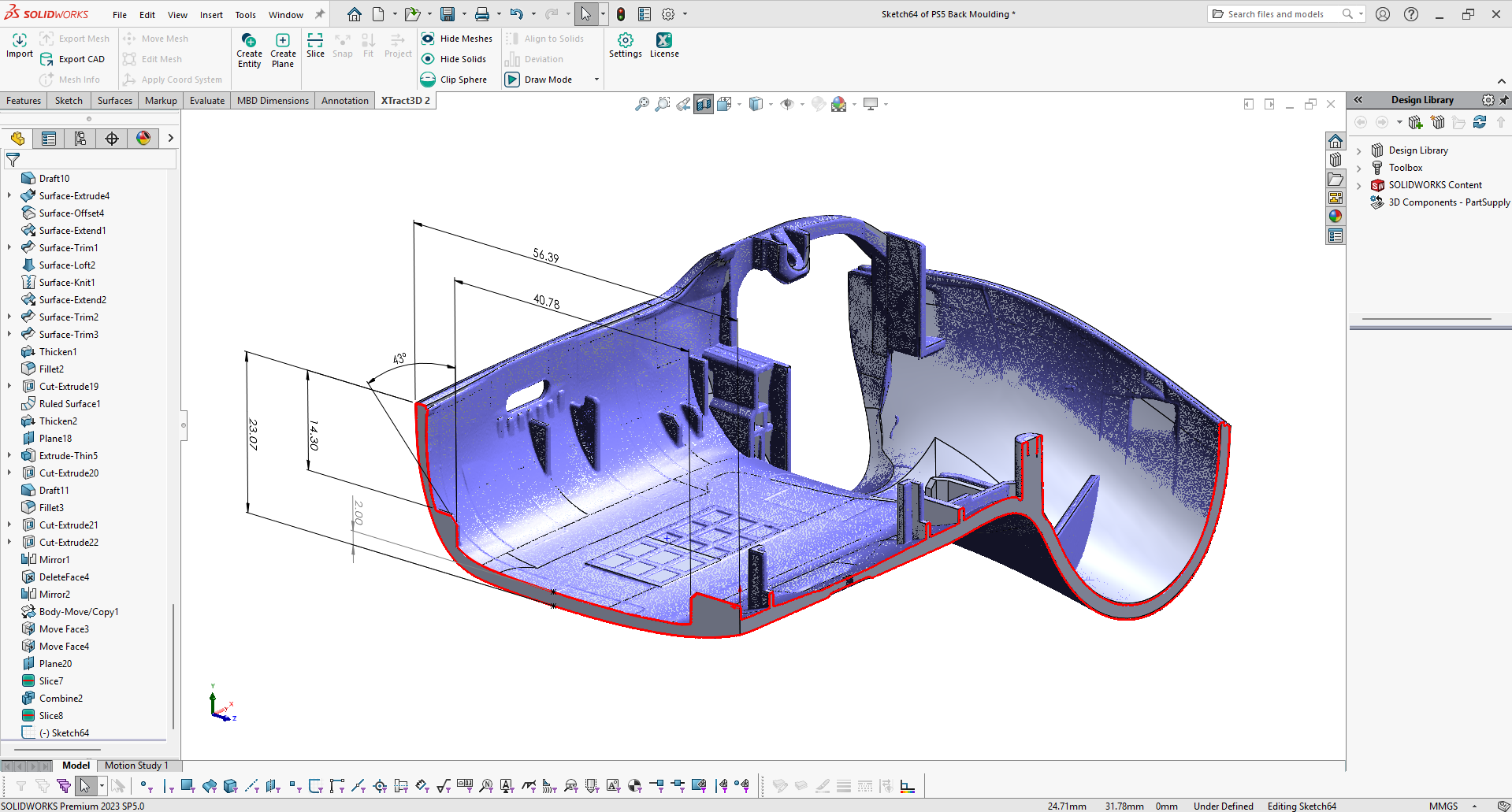 XTract3D 2- Plugin für Solidworks von Polyga
