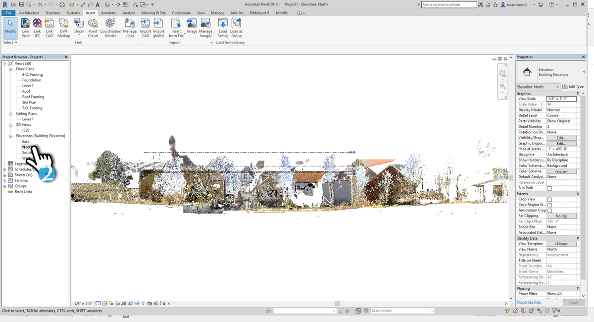 REVIT Punktwolken Schulung